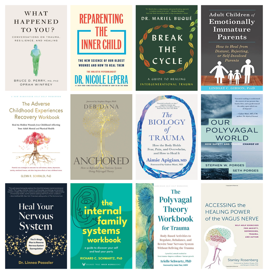 The Childhood Wounds & Polyvagal Nervous System Library (12-Book Bundle)
