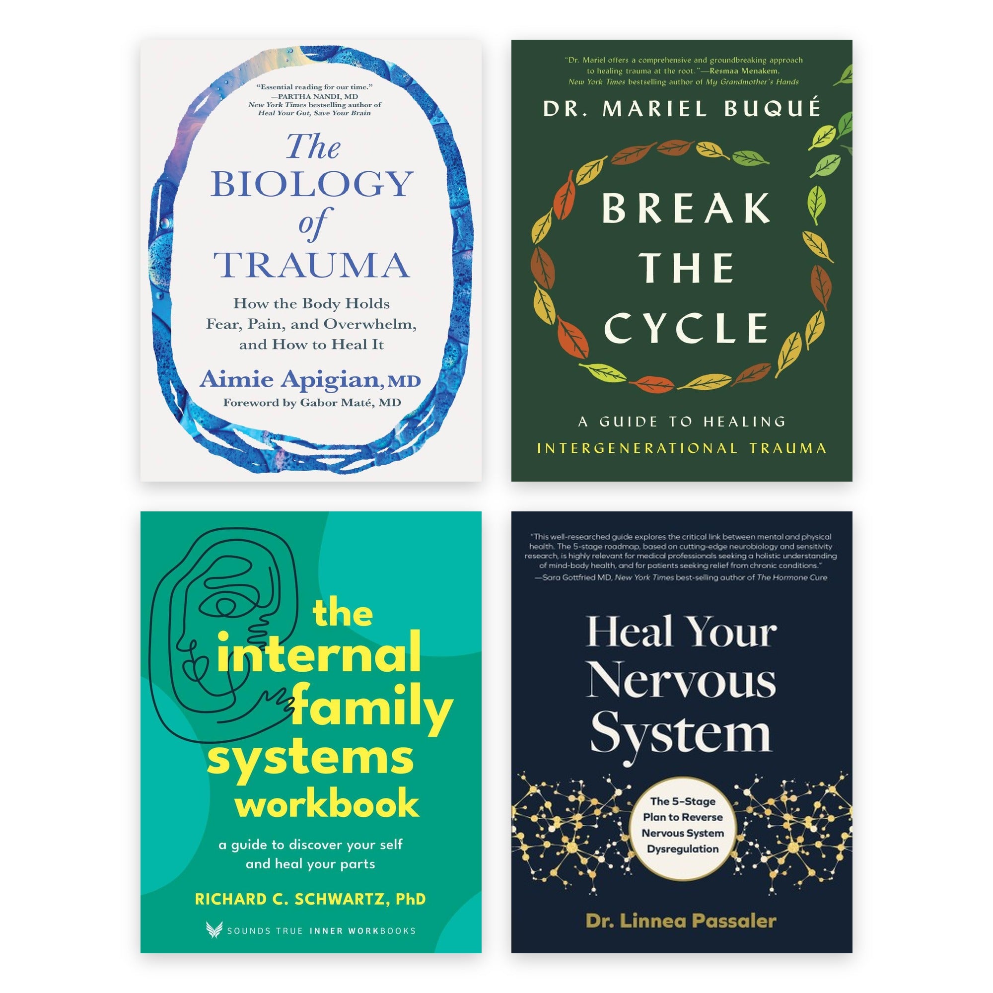 The Four Layers of Stored Trauma — Body, Lineage, Parts, Protocol (4-Book Bundle)