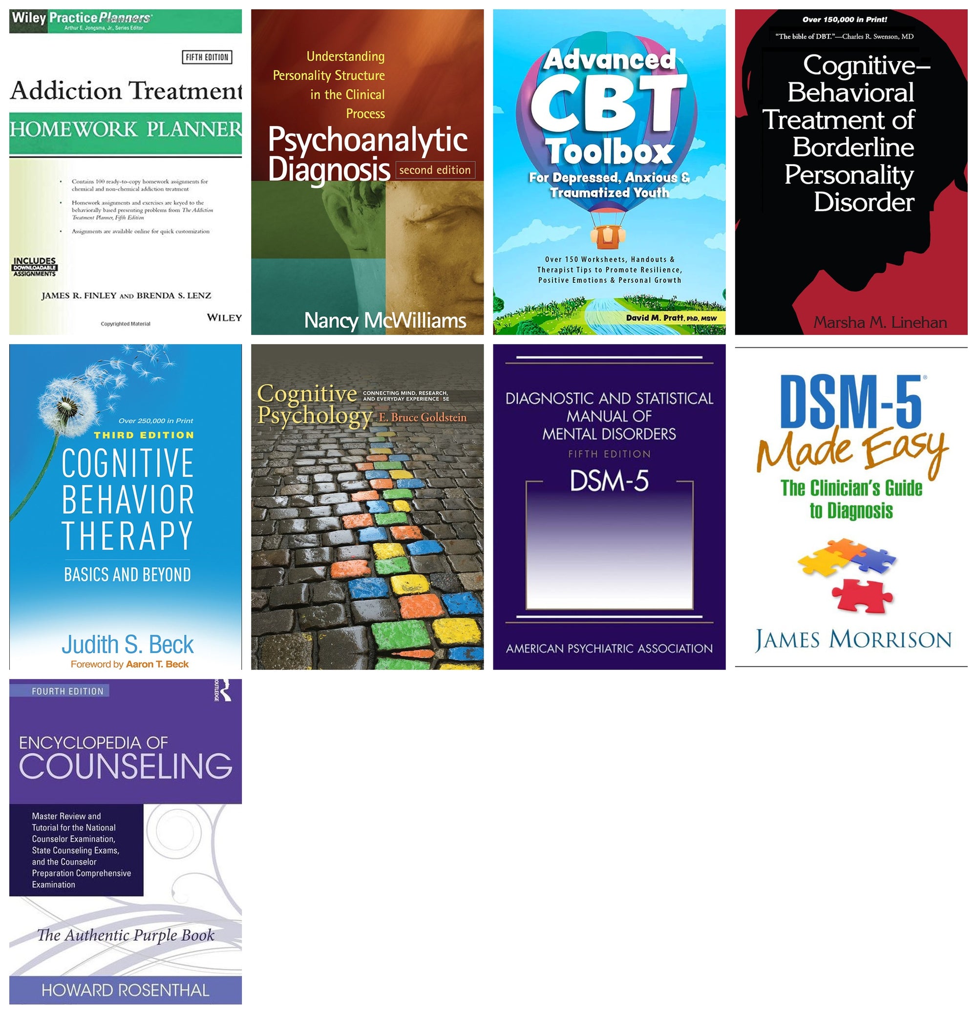 The Complete Clinical Reference & Treatment Planning Library (17-Book Bundle)