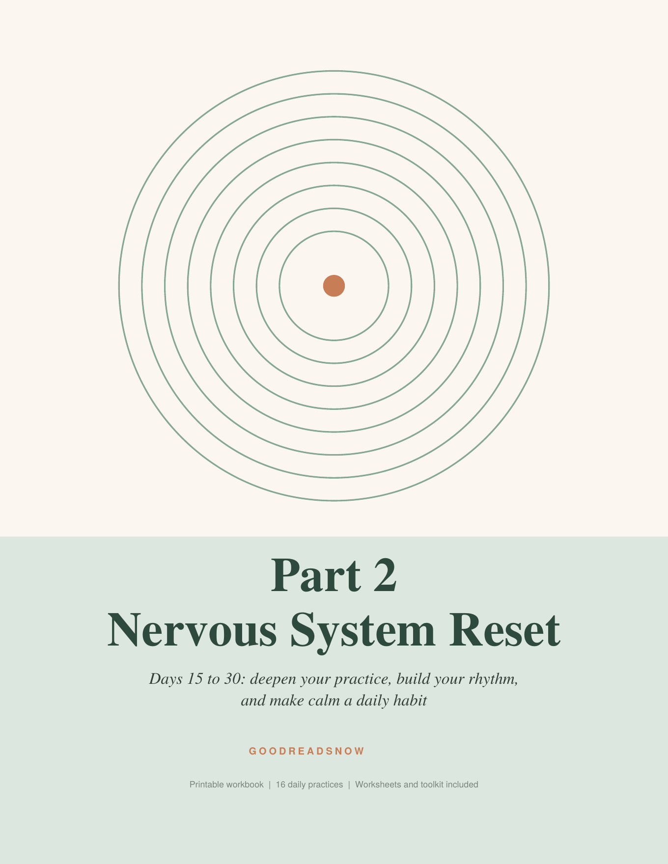 Nervous System Reset, Part 2: Days 15-30 Workbook (Sleep, Boundaries & Daily Rhythm)