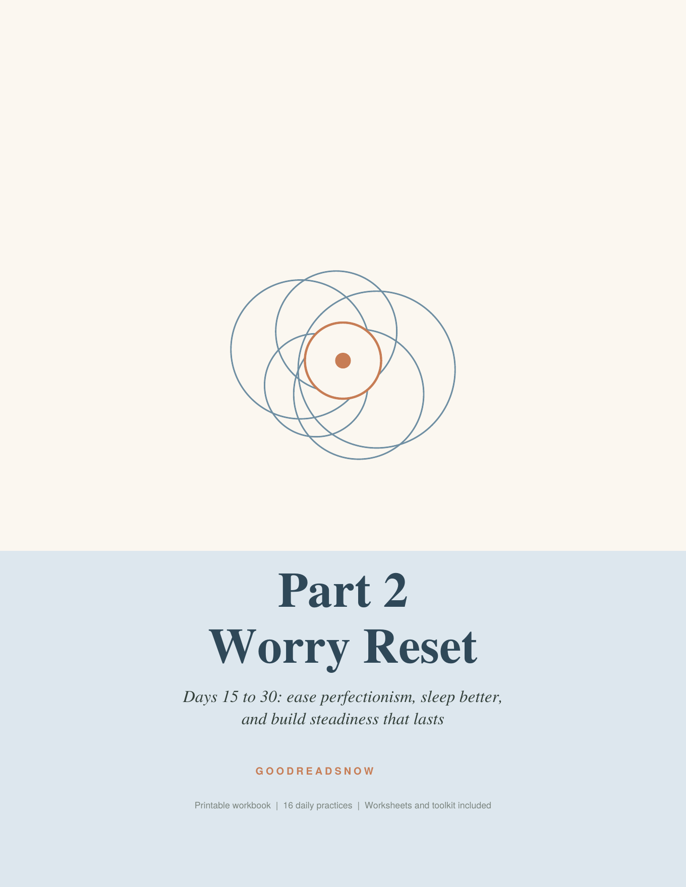 Worry Reset, Part 2: Days 15-30 Workbook (Perfectionism, Sleep & Decisions)